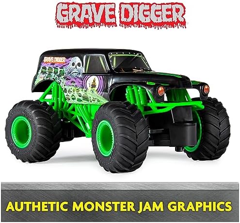 Monster Jam Remote Car Monster Truck | 1:24 Scale, 2.4 GHz, | Ages 4 and up