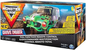 Monster Jam Remote Car Monster Truck | 1:24 Scale, 2.4 GHz, | Ages 4 and up