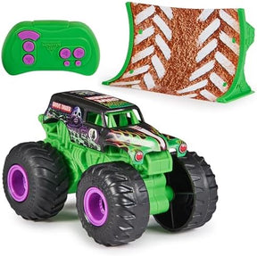 Monster Jam Grave Digger Remote Control Monster Truck | 1:64 Scale