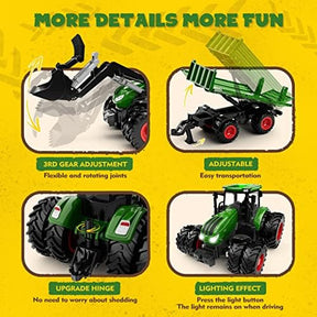 Remote Control Tractor Toy for Kids | RC Tractor Set