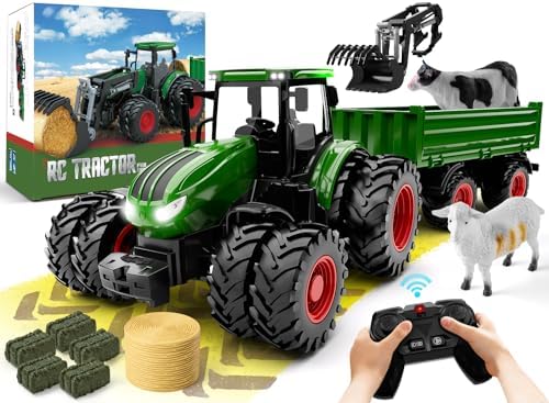 Remote Control Tractor Toy for Kids | RC Tractor Set