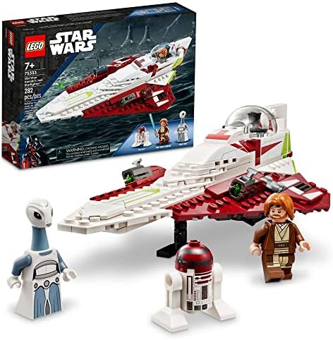 LEGO Star Wars OBI-Wan Kenobi's Jedi Starfighter 75333 Building Toy Set