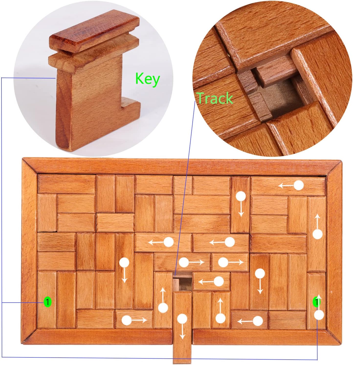 Big 32 Steps Wooden Secret Puzzle Box Toys Beech Wood Money Holder Handmade Storage Brain Teaser Unlocking Games Retro Compartment