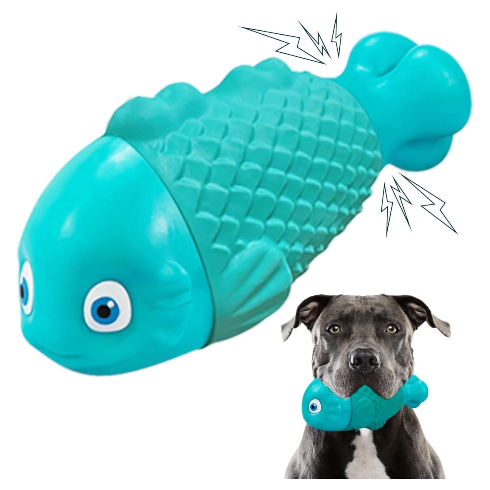 Dog Chew Toys for Aggressive Chewers, Indestructible Dog Toys for Aggressive Chewers, Tough Dog Toys for Large Dogs, Squeaky Dog Toys, Strong Dog Toys, Super Chewer, Heavy Duty