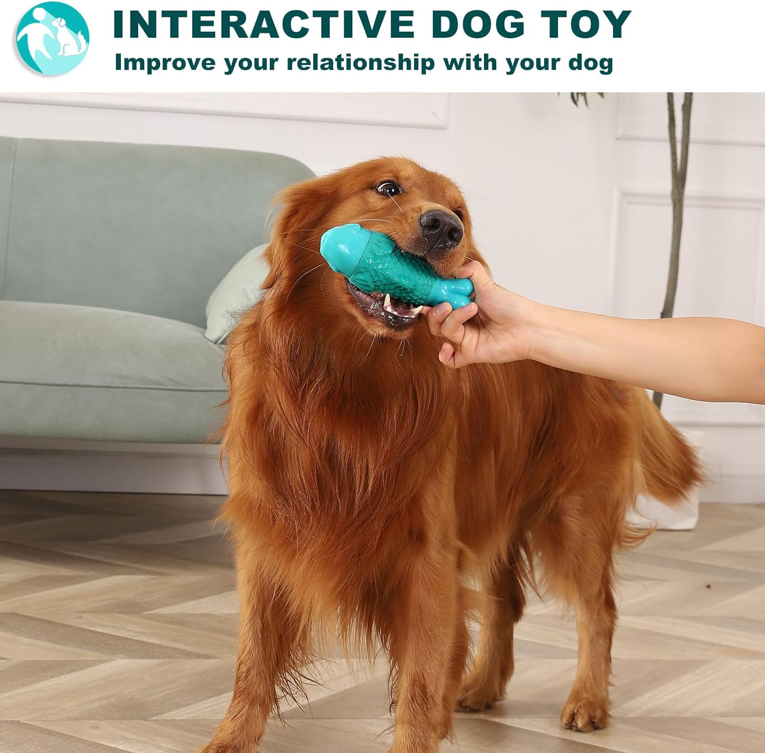 Dog Chew Toys for Aggressive Chewers, Indestructible Dog Toys for Aggressive Chewers, Tough Dog Toys for Large Dogs