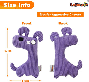 Squeaky Dog Toys, Cute Plush Toy for Dogs Indoor Play, Interactive Dog Toys with Non-Shedding Material