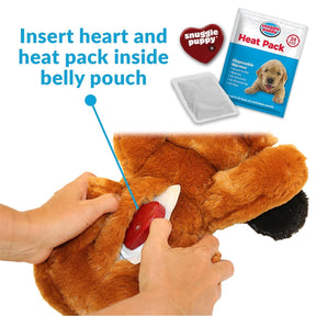 Snuggle Puppy Heartbeat Toy for Dog Anxiety Relief & Calming