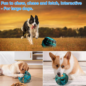 Interactive Freezeable Dog Toy: Large Chew & Treat