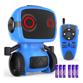 Robot Toys for Boys & Girls, Remote Control Robot for Kids, Auto-Demonstration, Talkie, and Programming Functions, Flexible Arms, Dance, Music, Big Eyes Toys for Boys 4-6 8-12