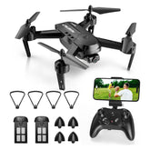 Drone with Camera - T6 1080P HD RC Drone, Fpv Drone for Adults, With WiFi Live Video