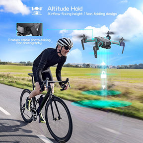 Drone with Camera - T6 1080P HD RC Drone, Fpv Drone for Adults, With WiFi Live Video