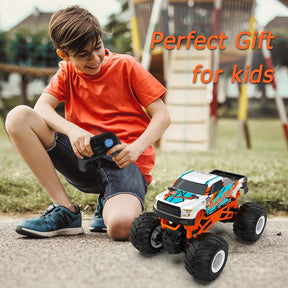 1:16 Scale RC Monster Truck - 2.4GHz All Terrain Car for Kids 4-12, 20 Km/h Off Road RC Truck