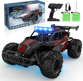 BLUEJAY Remote Control Car - 2.4GHz High Speed 33KM/H RC Cars Toys, 1:12 Monster RC Truck Off Road with LED Headlight and Rechargeable Battery Gifts for Adults Boys 8-12