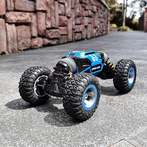 BEZGAR TD141 RC Cars - 1:14 Scale Remote Control Car, 4WD Transform 15 KMH All Terrains Crawler RC Stunt Car with Rechargeable Battery