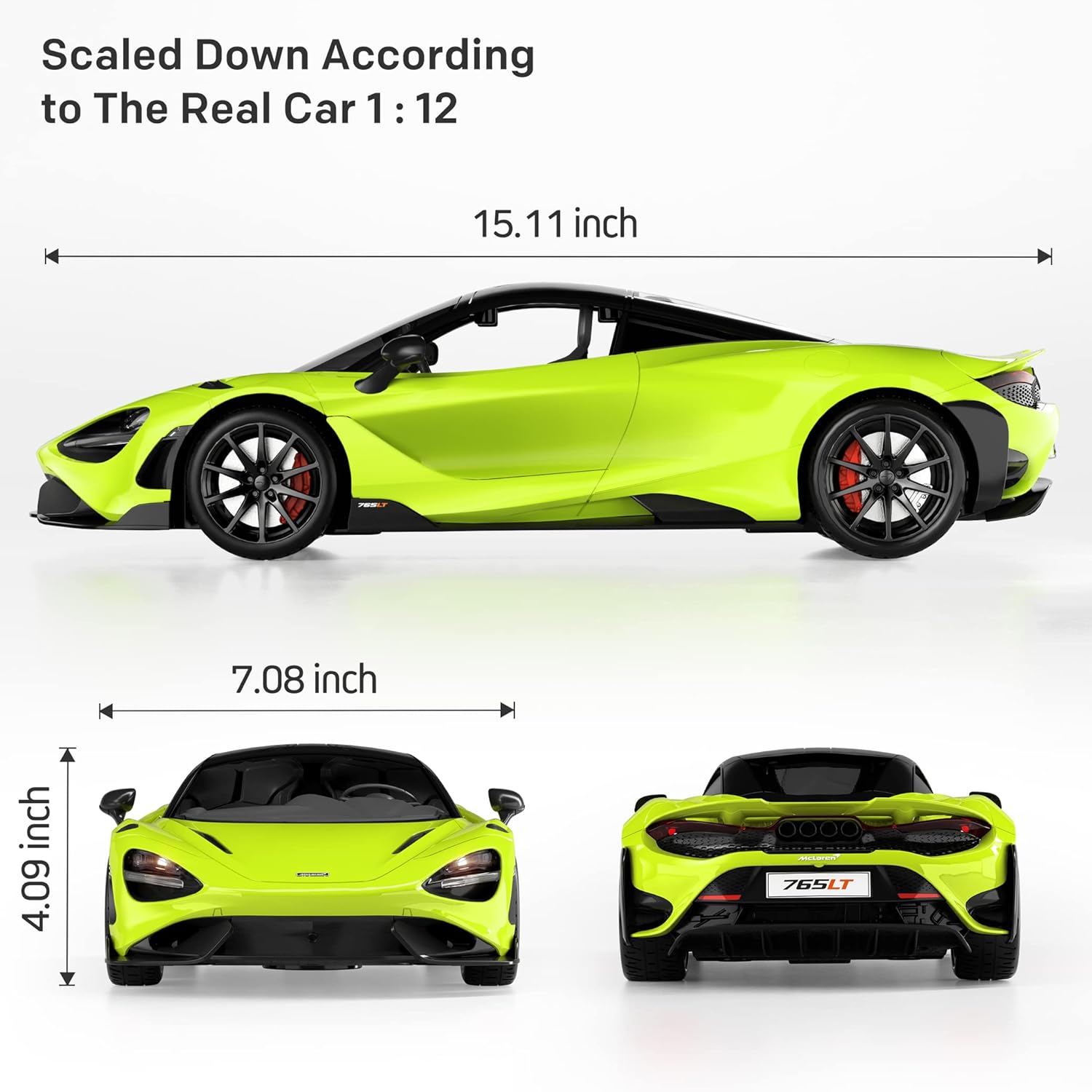 McLaren Remote Control Car 1/12 Scale (Green)