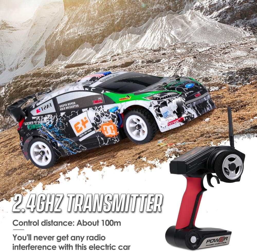 1/28 Scale 2.4G Remote Control Car – High-Speed Mini RC Car for Kids & Adults.