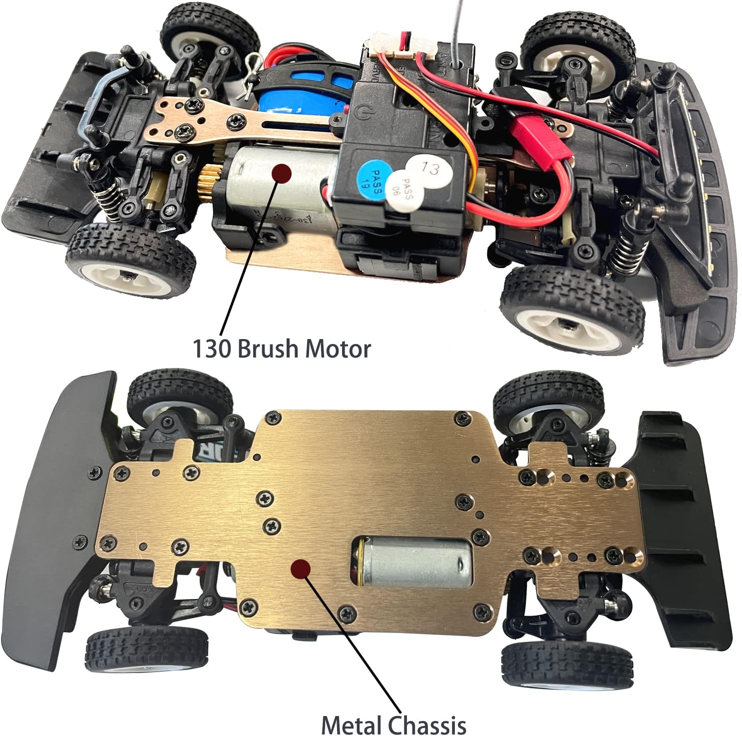 Remote Control Car pcs Upgraded 500mah Battery Scale 1/28