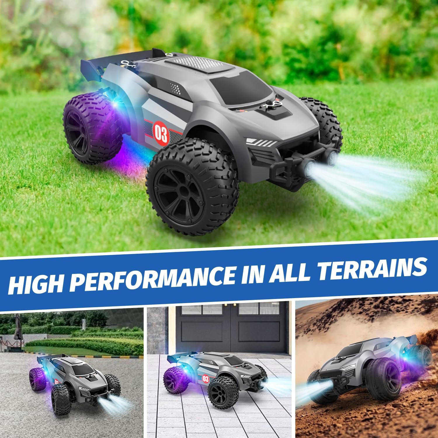 Remote Control Car - 20km/h High Speed RC Car