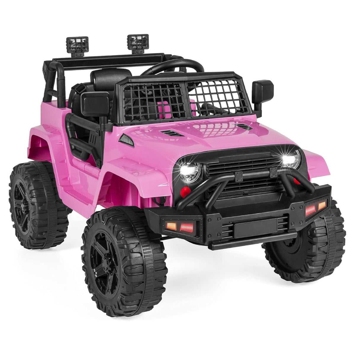 12V Kids Ride On Truck Car w/Parent Remote Control, Spring Suspension