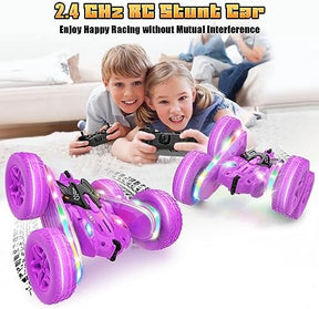 Remote Control Car | 2.4Ghz All Terrain Toys | Ages 4-6 | Purple