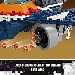 LEGO Marvel Rocket’s Warbird vs. Ronan | Building Toy for Kids