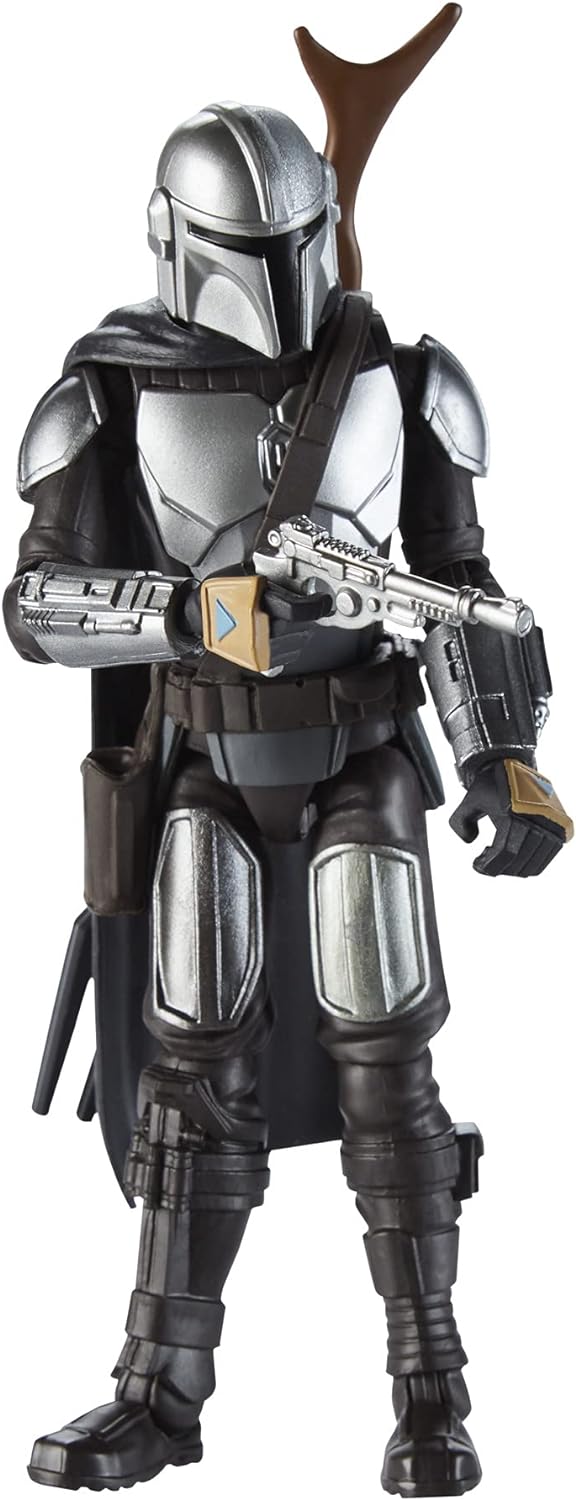 STAR WARS Galaxy of Adventures The Mandalorian 5-Inch-Scale Figure 2 Pack with Fun Blaster Accessories