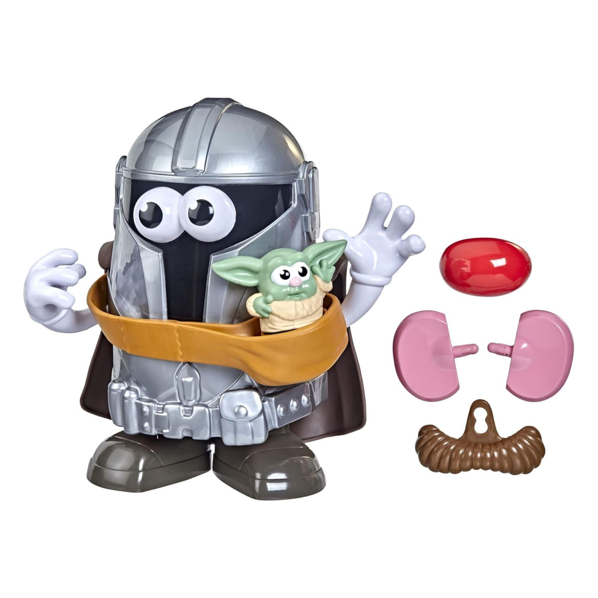 Potato Head The Yamdalorian and The Tot, Star Wars Inspired Toy, Includes 14 Parts