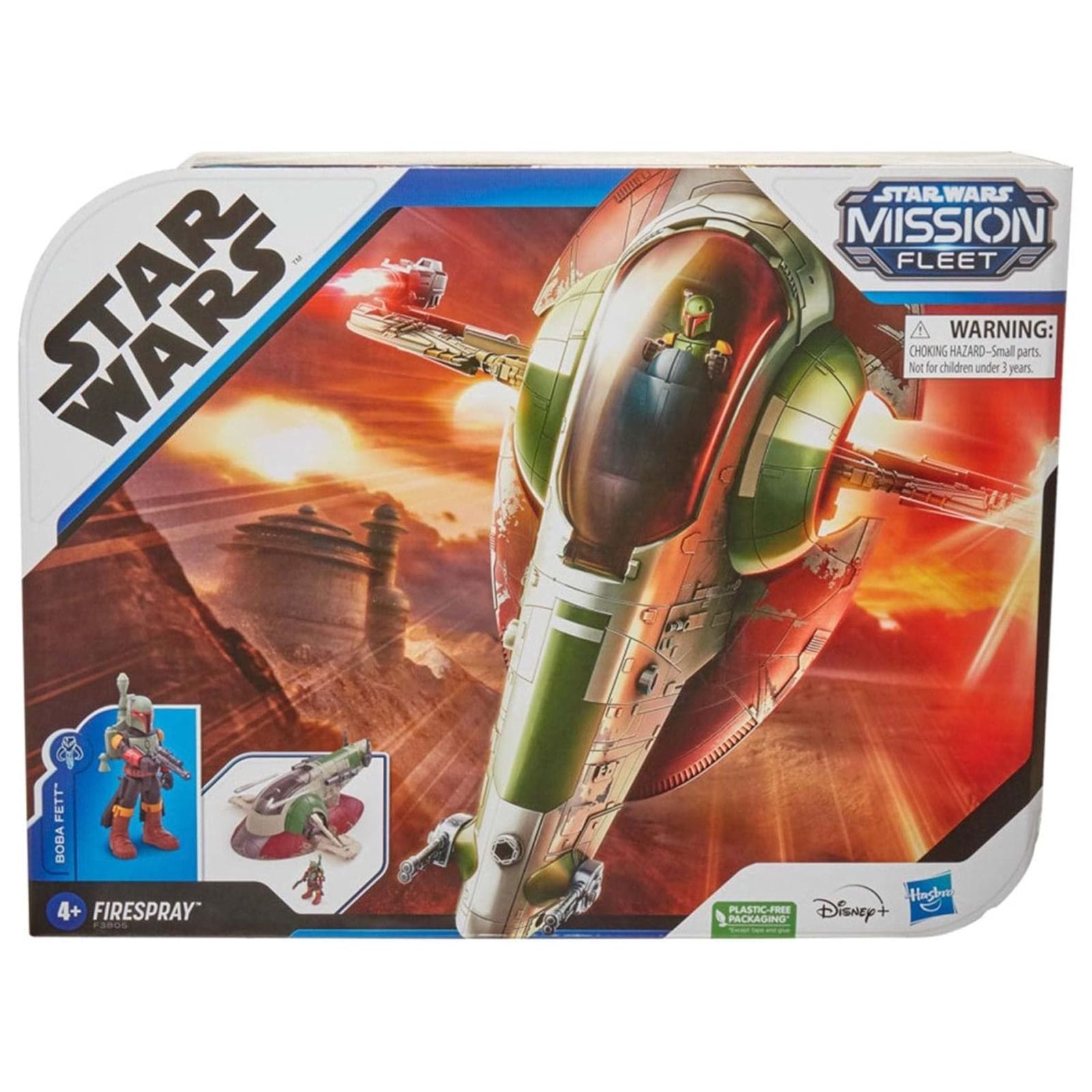 Star Wars Mission Fleet: Boba Fett Starship Set