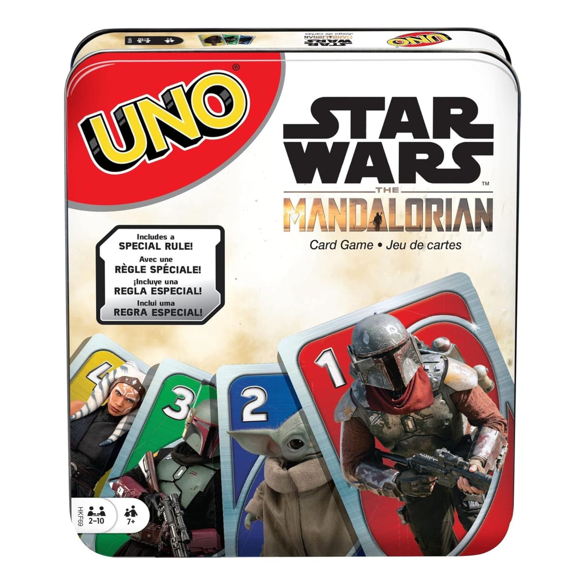 UNO Star Wars: The Mandalorian Card Game in Collectible Tin