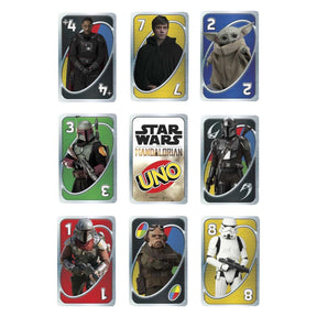 UNO Star Wars: The Mandalorian Card Game in Collectible Tin