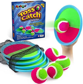 Toss and Catch Ball Game | Fun Outdoor | Beach, Pool & Yard Games | Ages 3-10