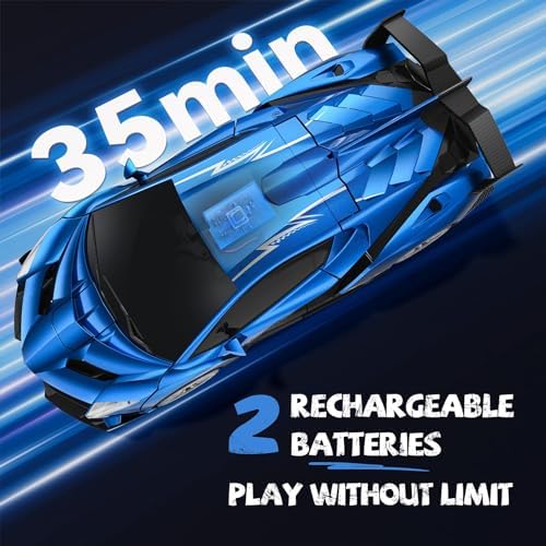 V991 Transform Remote Control Car Robot Toys | Blue