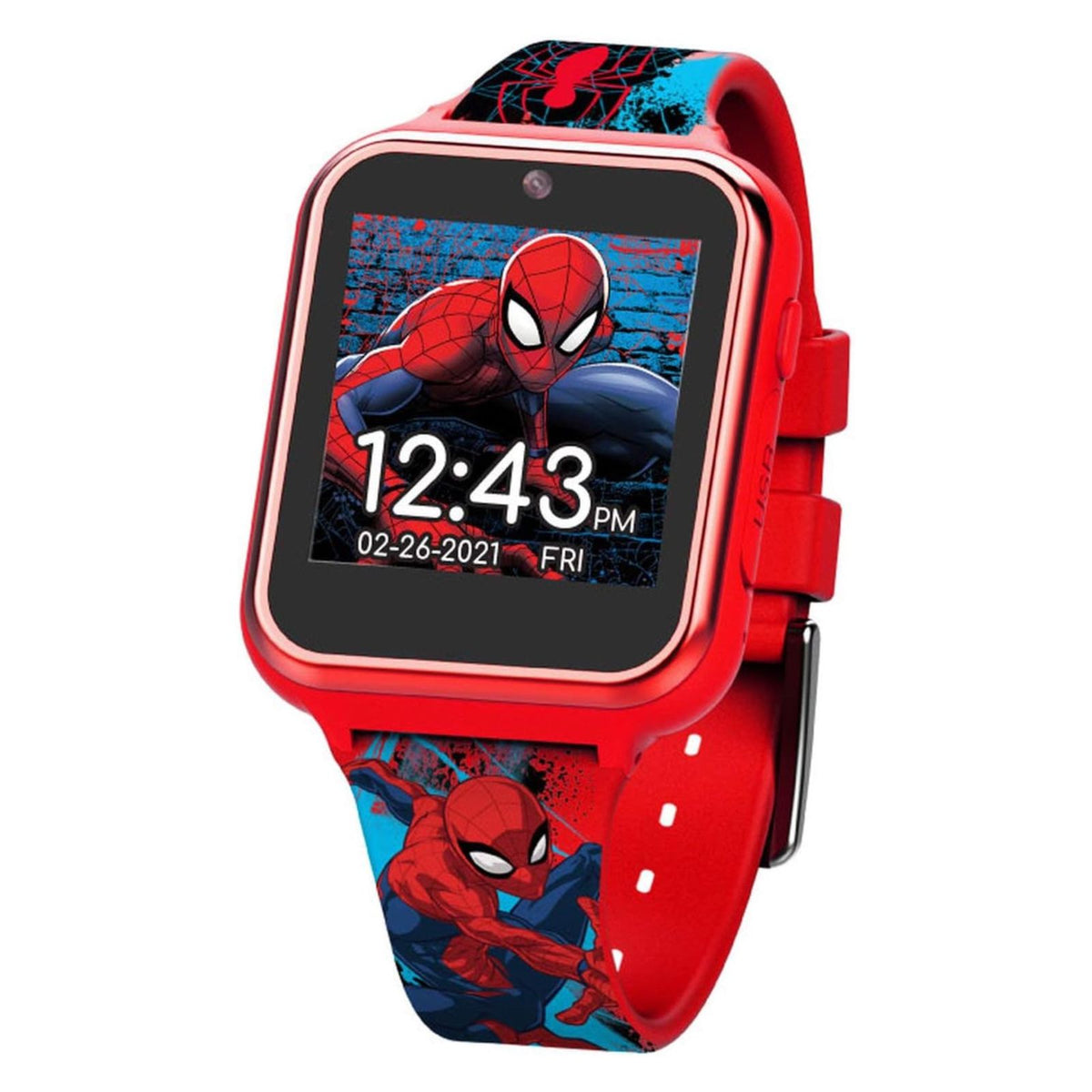 Marvel Spider-Man Red Touchscreen Smart Watch Toy