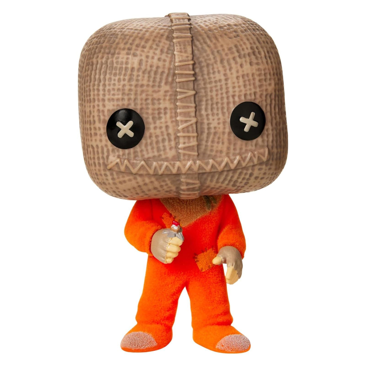 Funko Spirit Halloween Trick 'r Treat Sam with Razor Flocked POP! Figure | Horror Collectible