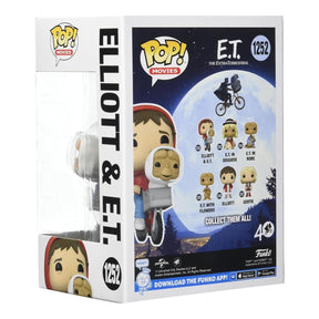 Funko Pop Movies | E.T. The Extra-Terrestrial | Multicolor | 3.75 inches