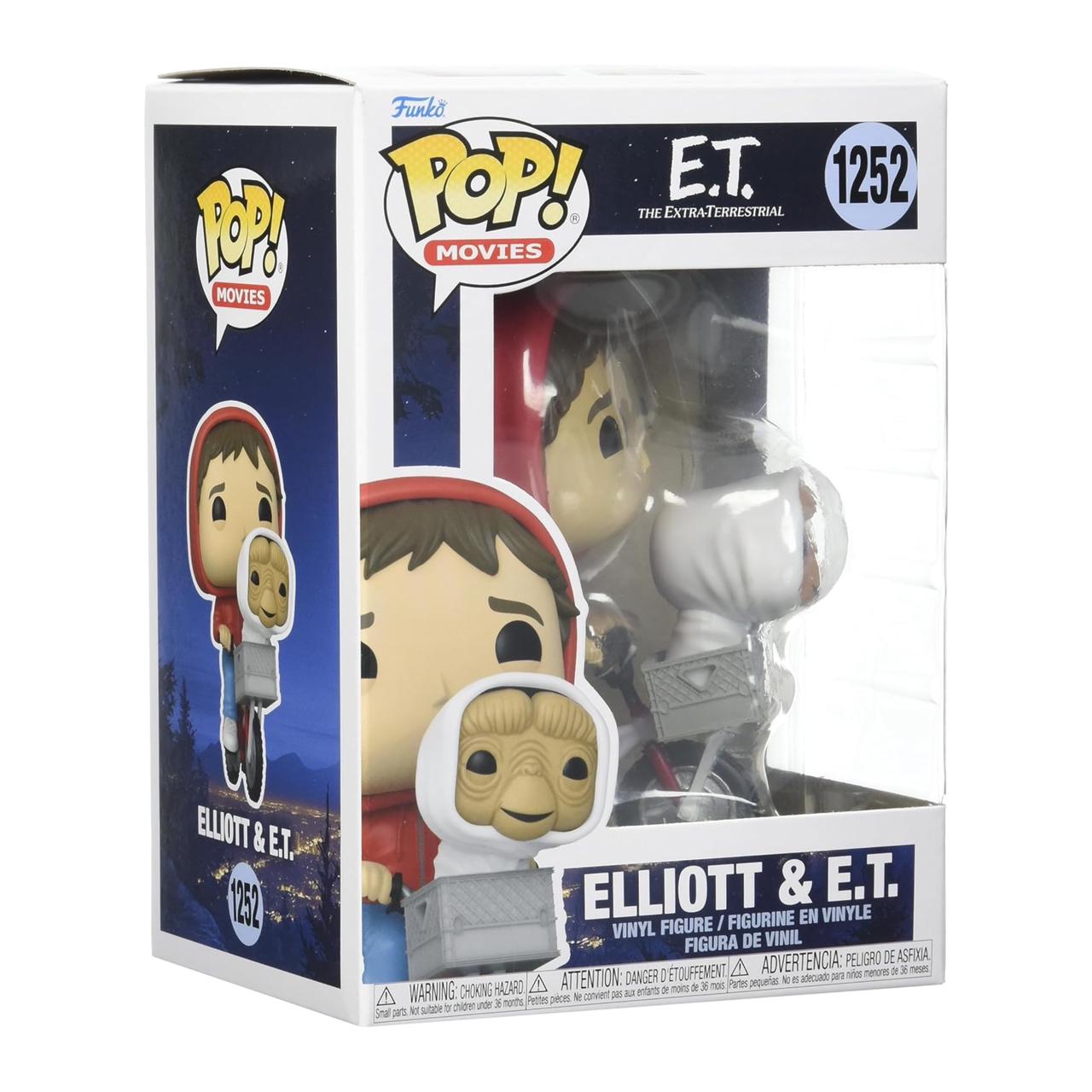 Funko Pop Movies | E.T. The Extra-Terrestrial | Multicolor | 3.75 inches