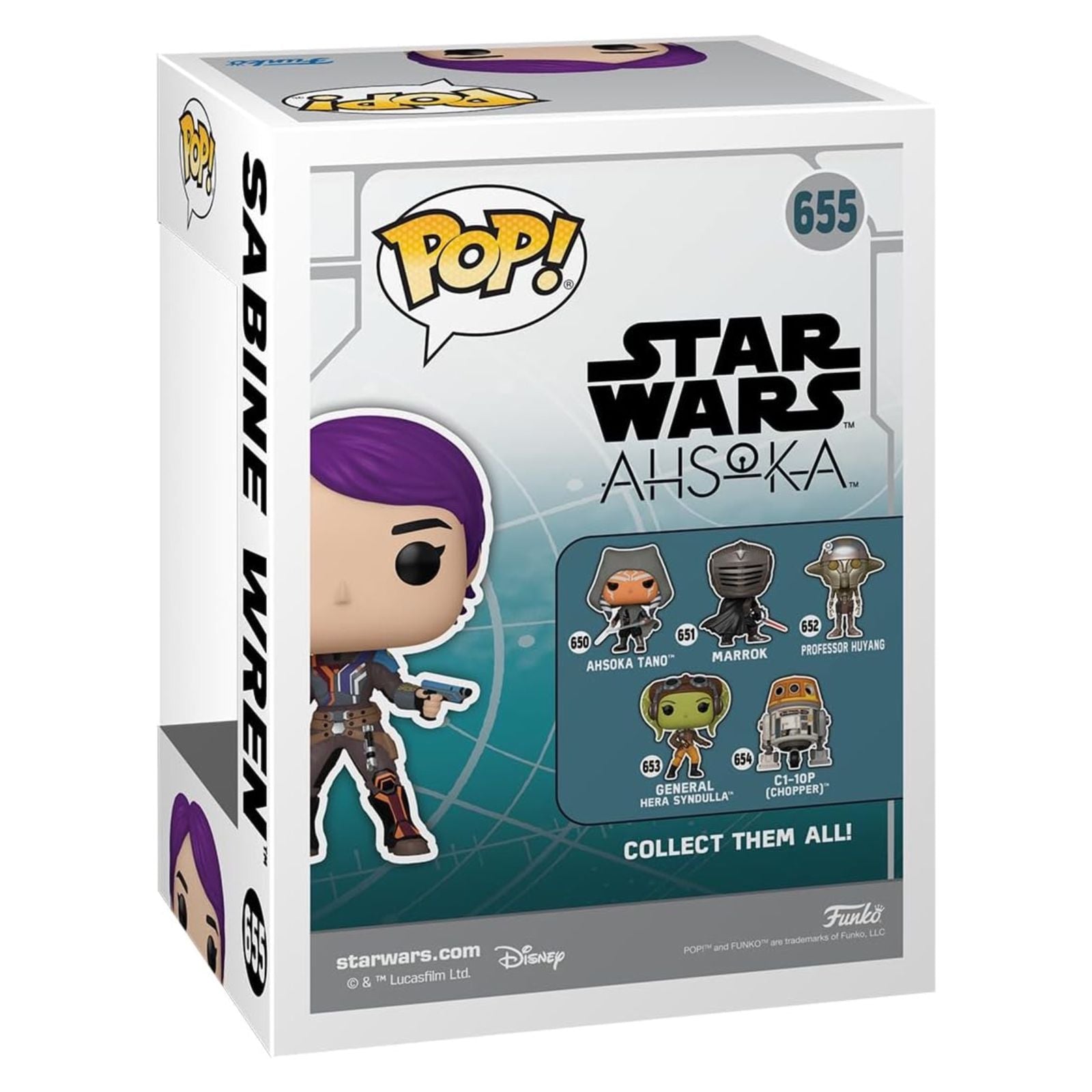 Funko Pop Star Wars | Sabine Wren Glow in The Dark