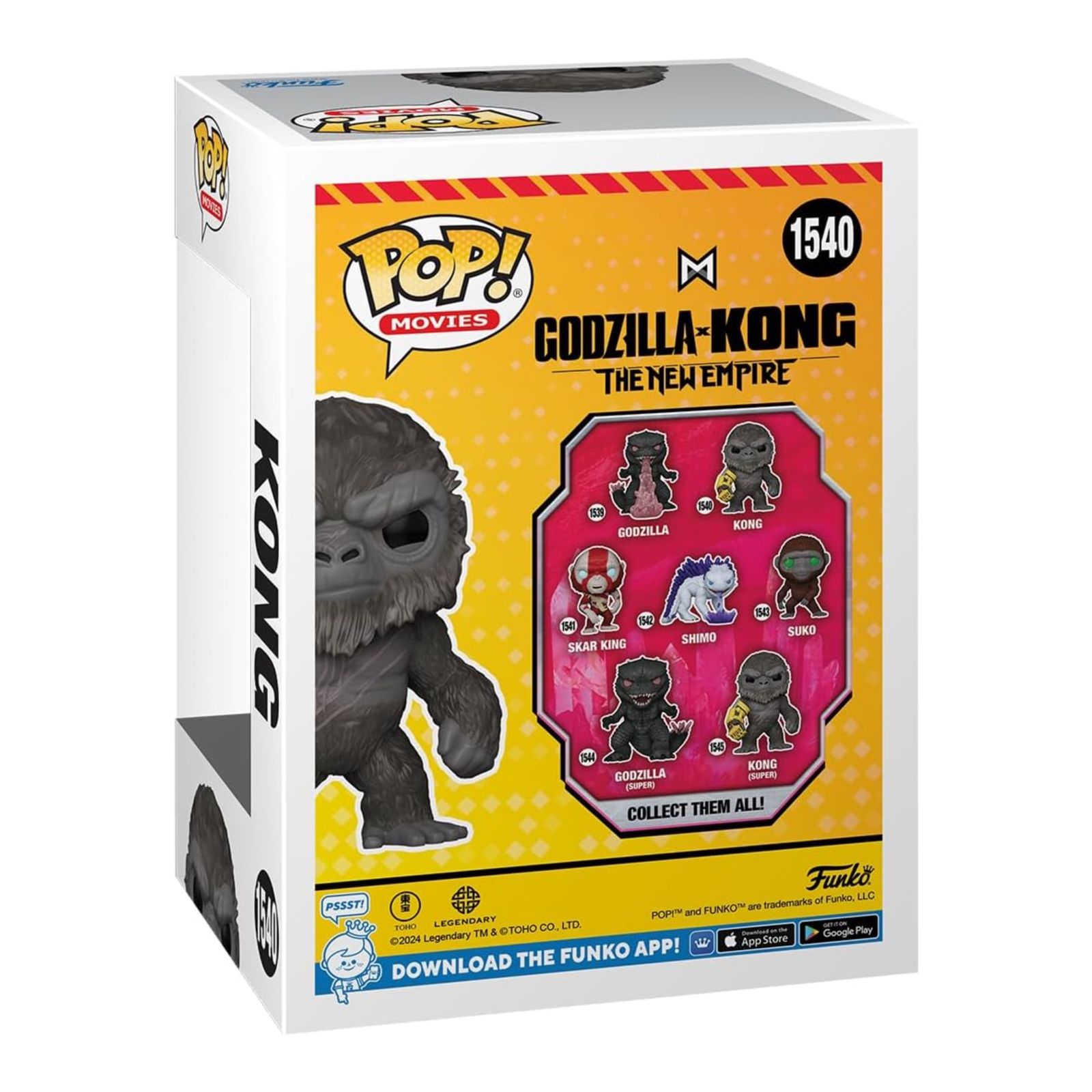 Funko Pop! Movies: Godzillla x Kong: The New Empire - Kong with Mechanical Arm