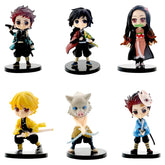 Demon Slayer Series Figure Toys of 6pcs Set