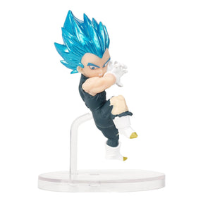 Dragon Ball Super - Super Saiyan Blue Goku, Super Saiyan Blue Vegeta, Super Saiyan Broly, and Piccolo, Dragon Ball Adverge 2" Figure (Box Set 3)