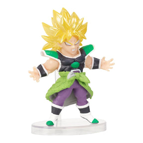 Dragon Ball Super - Super Saiyan Blue Goku, Super Saiyan Blue Vegeta, Super Saiyan Broly, and Piccolo, Dragon Ball Adverge 2" Figure (Box Set 3)