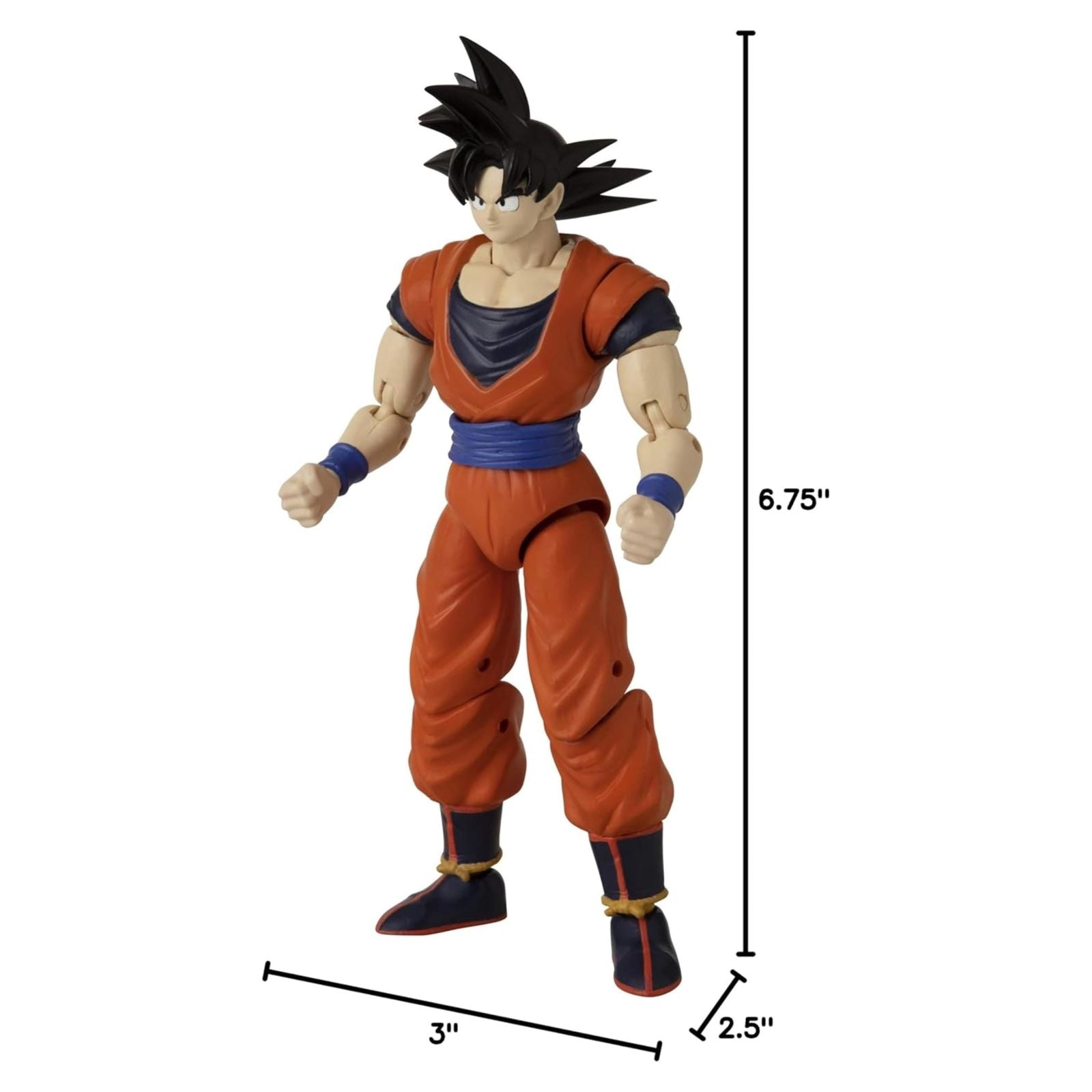 Dragon Ball Super Dragon Stars Goku Action Figure Set, 3 Pieces