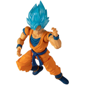 Dragon Ball Super - Super Saiyan Blue Goku, Dragon Ball Evolve 5" Action Figure