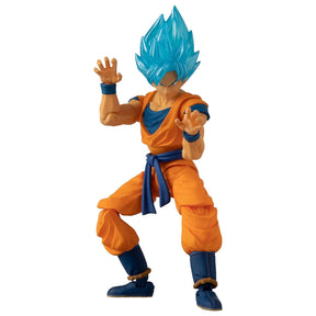 Dragon Ball Super - Super Saiyan Blue Goku, Dragon Ball Evolve 5" Action Figure