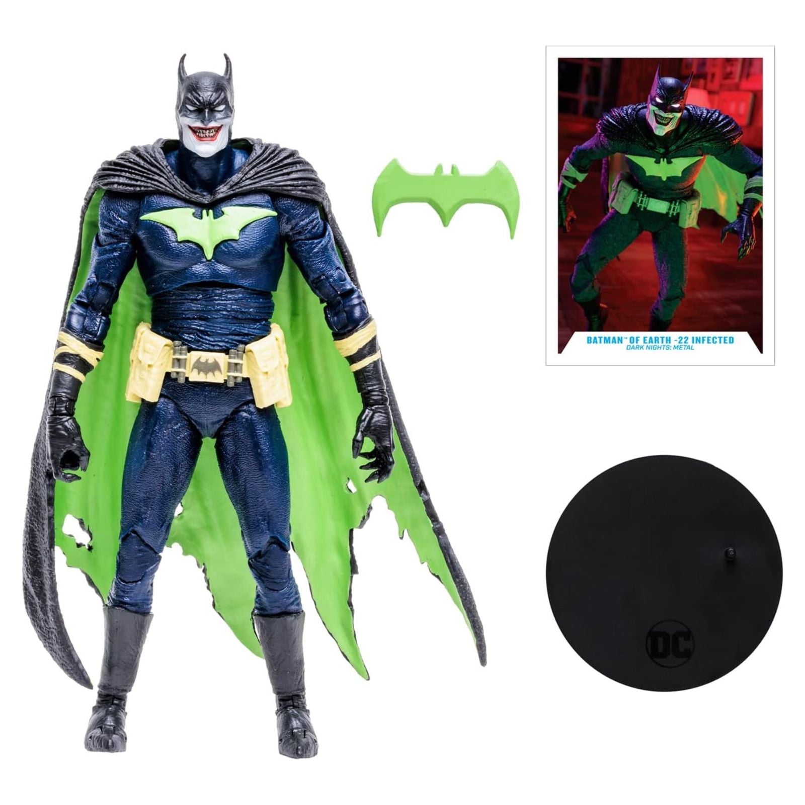 DC Multiverse Batman Who Laughs as Batman 7" Action Figure with Accessories