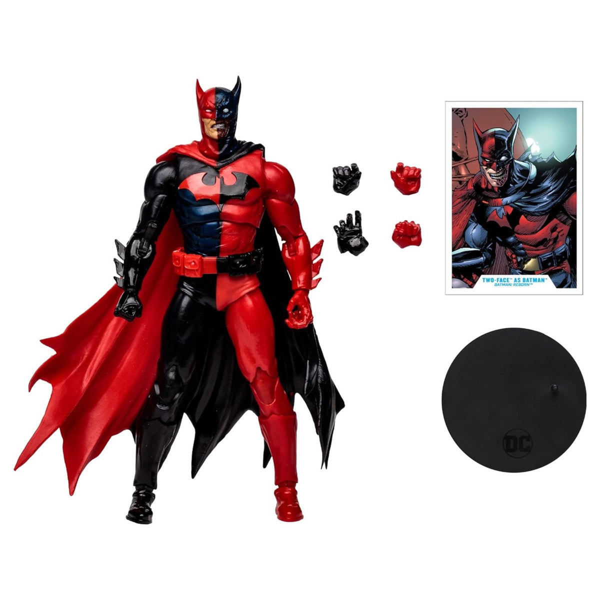 DC Multiverse Two-Face as Batman (Batman: Reborn) 7in Action Figure