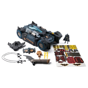 DC Comics Batman, Ultimate Transforming Batmobile Playset, 2-in-1 Batman Playset with Exclusive Batman Figure and Glider