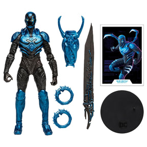 DC Multiverse Blue Beetle (Blue Beetle Movie) 7in Action Figure.