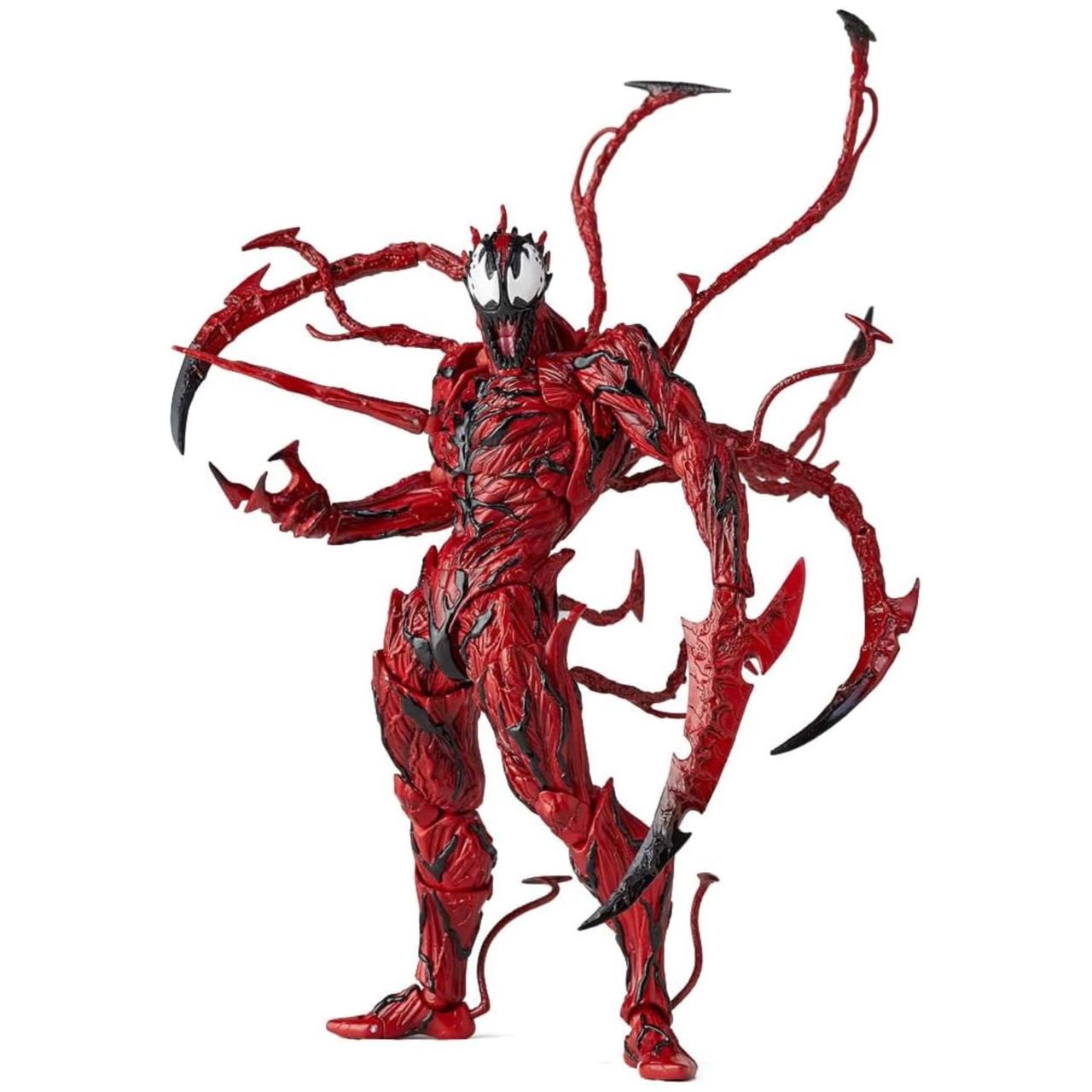 7" Venom Legends Series - 2 Pack Set, Venom & Carnage Action Figures for Kids