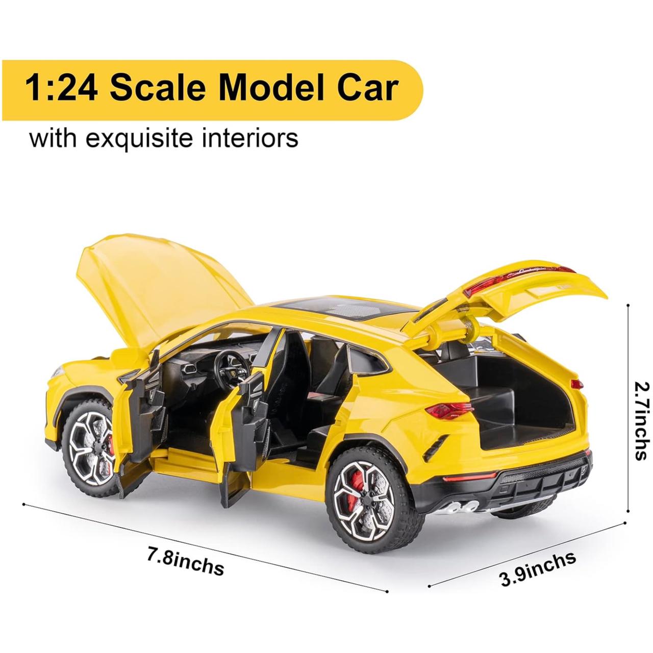 Lambo Urus Car Toys for 3 4 5 6 7 8 Year Old Boy (Yellow)